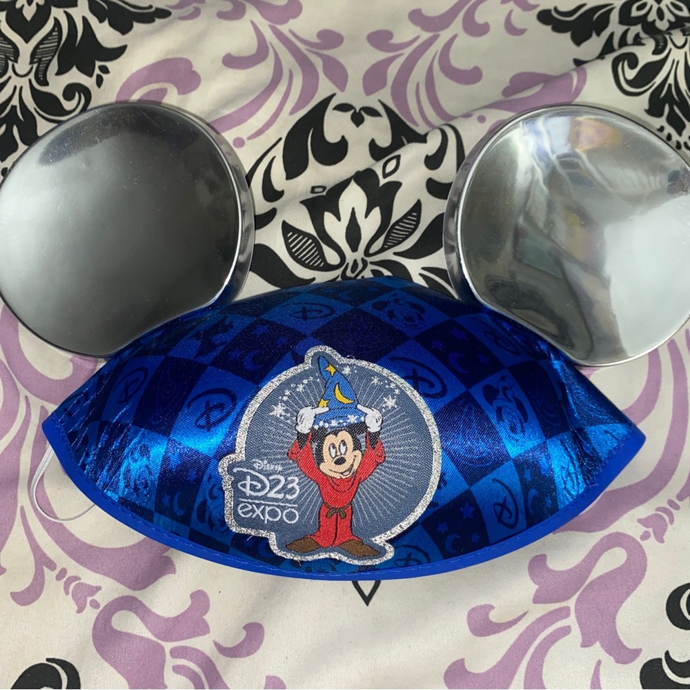 New Disney D23 Expo Exclusive 2013 Sorcerer Mickey Mouse Ear Hat Cap